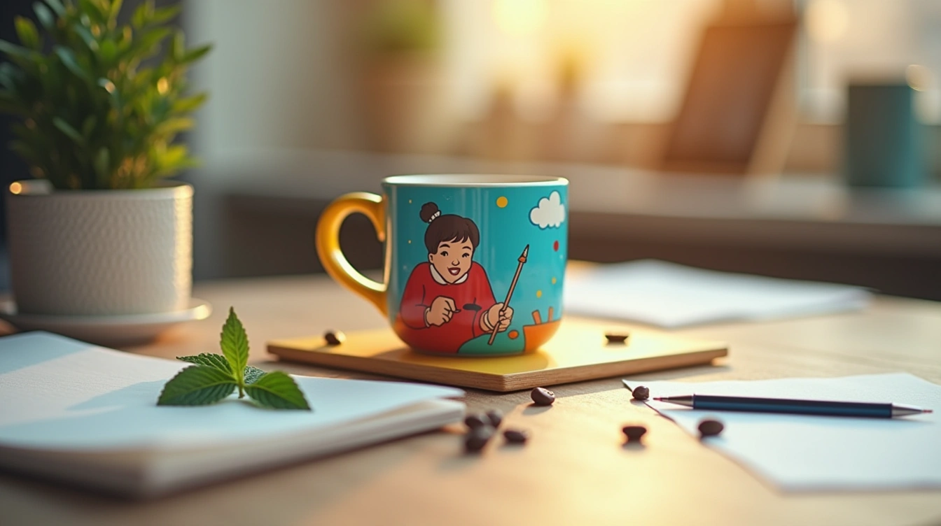 Personnalisation et occasions marquantes autour du mug de bureau
